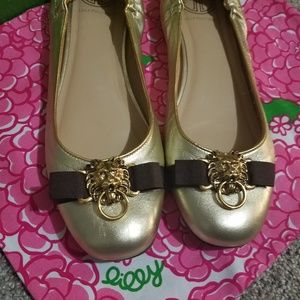 Lilly Pulitzer knock knock ballet flat size 8